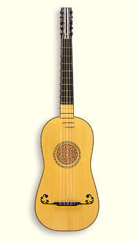 Barockgitarre Voboan 1687